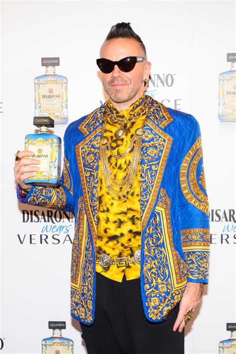 disaronno glasses versace|DISARONNO wears VERSACE Launch in New York .